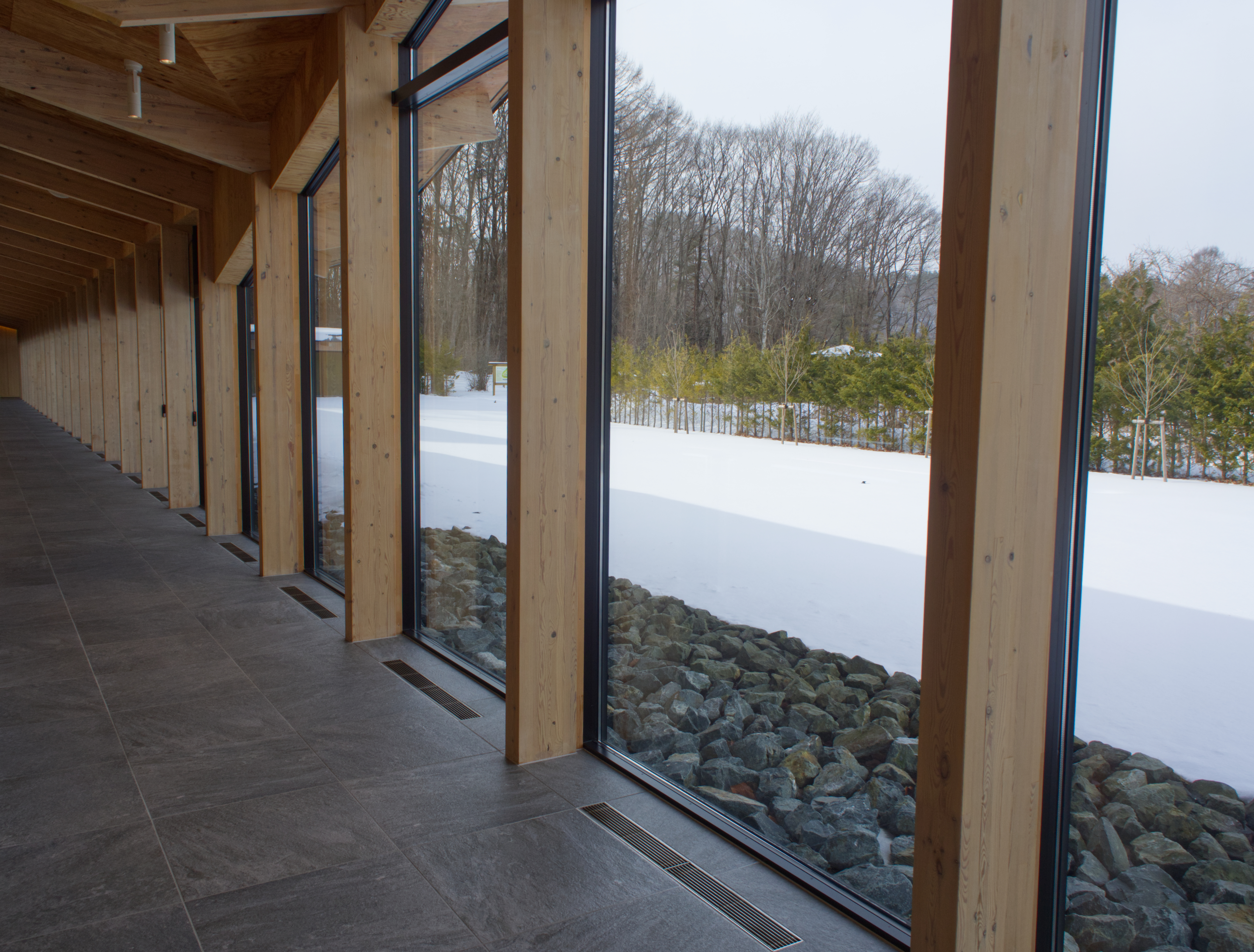 Windows of Grand Seiko Studio Shizukuishi